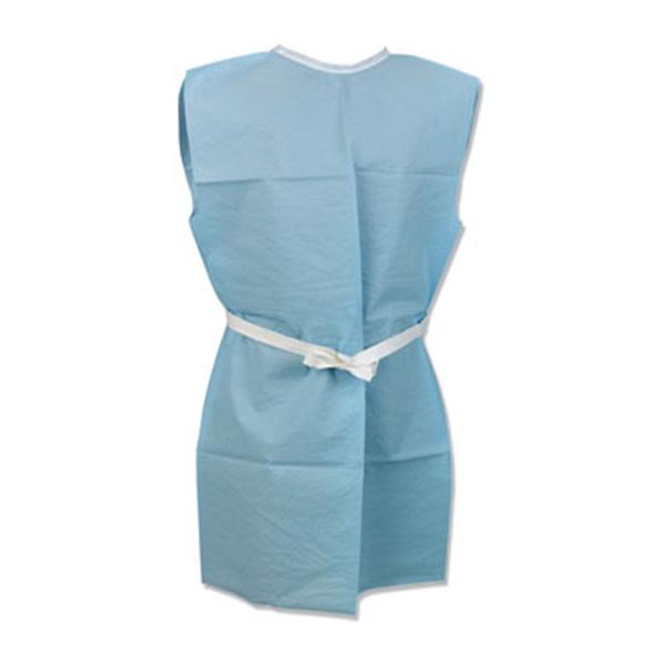 Gown Exam 30 in x 42 in Blue 3 Ply 50/Ca